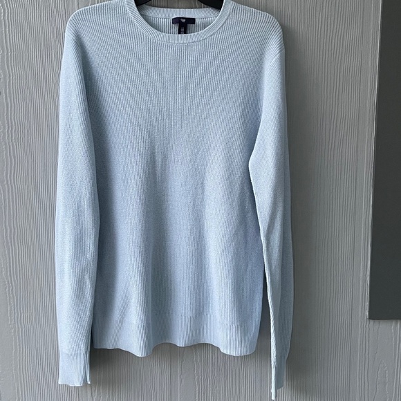 GAP Men's Sweater Size M Light Blue - Picture 3 of 8